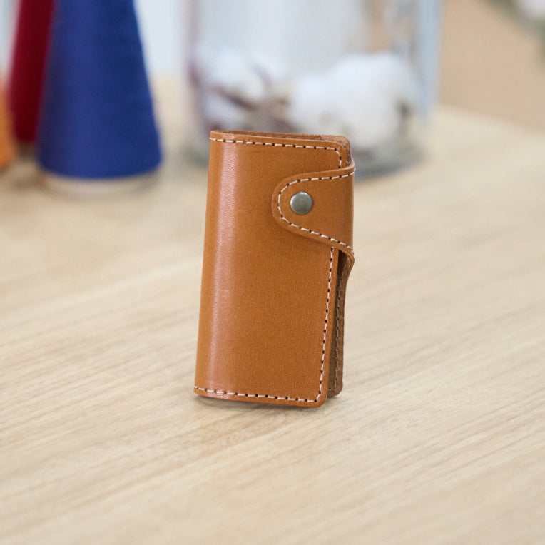 A Perfectly Palm Sized Genuine Leather Key Holder