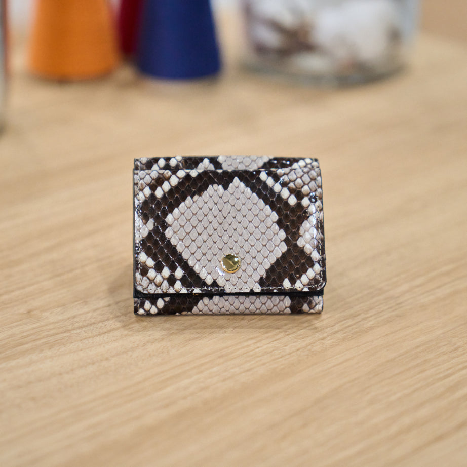 Special Edition Trifold Wallet: Python Leather