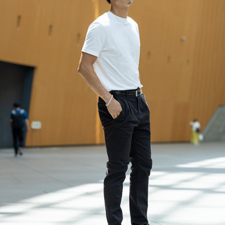 "Classic Fit T-Shirt" (Combed Tenjiku/Jersey Knit)