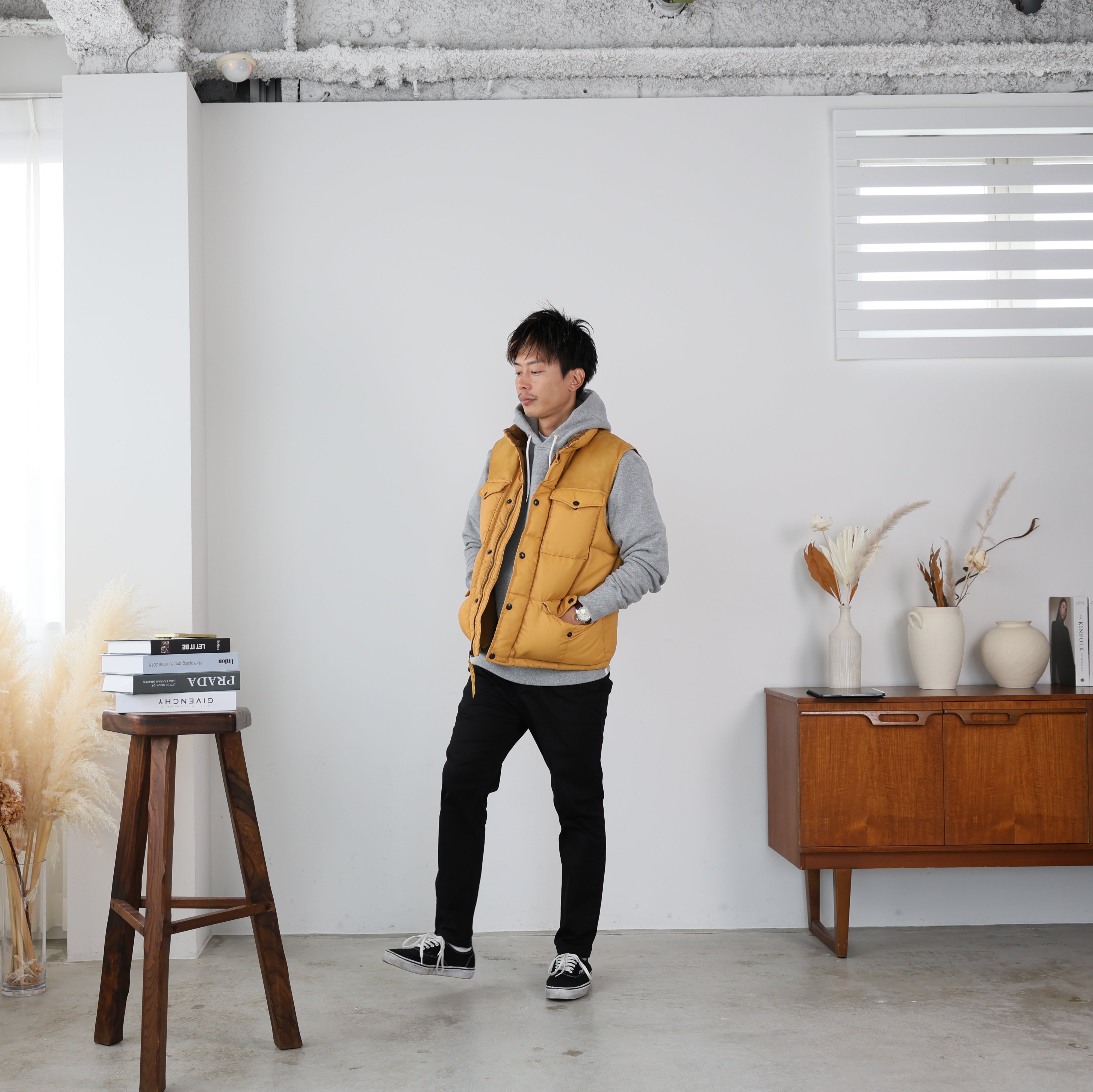 Perfectly Structured Premium Hoodie -Tsuri-ami Loopwheel Knit