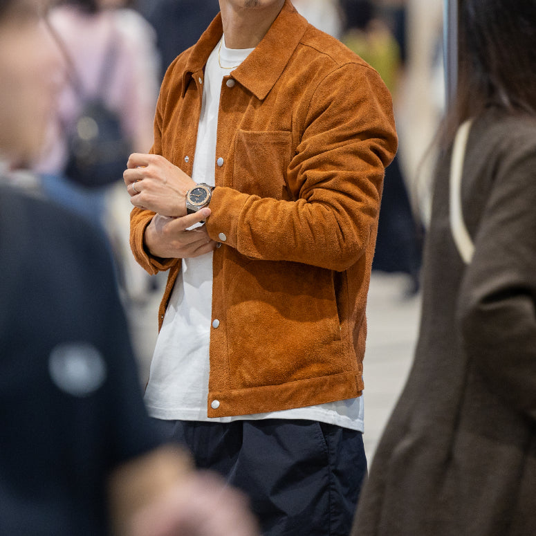 High-Quality "Suede" Jacket for Men Aged 30 and Over
