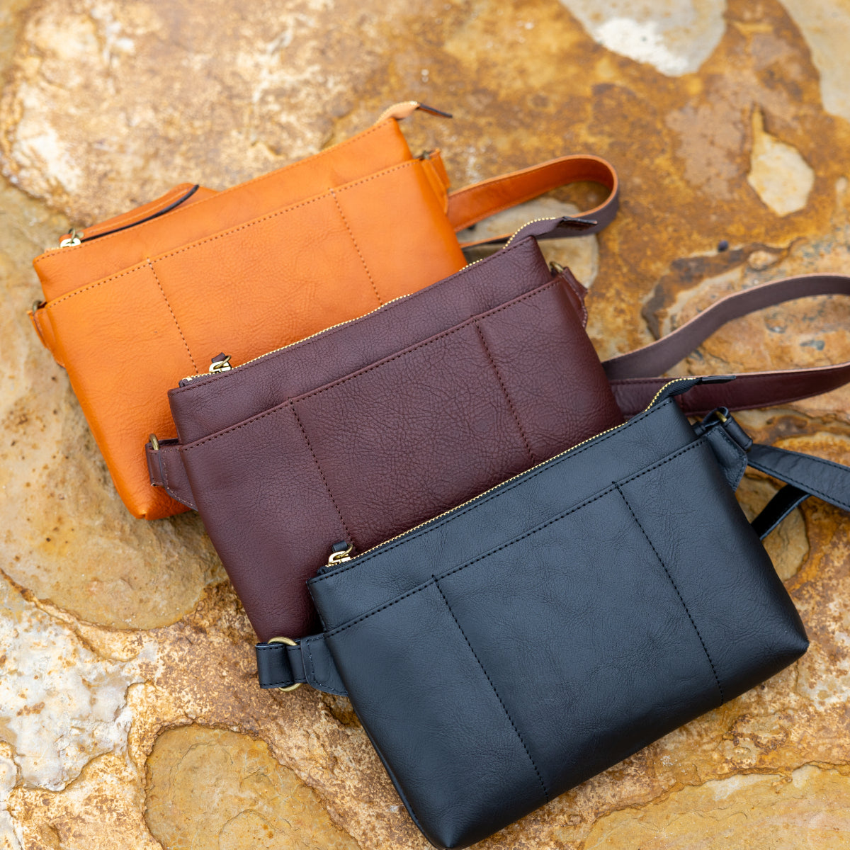 Handmade Japanese Full-Grain Leather  Crossbody / Body Bag- Trusted by Japanese Users: 99.4% Satisfaction Rate on Our Domestic Site