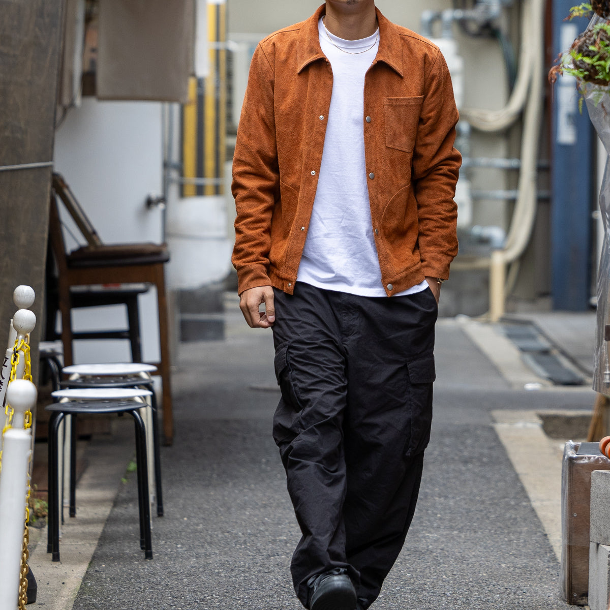 High-Quality "Suede" Jacket for Men Aged 30 and Over