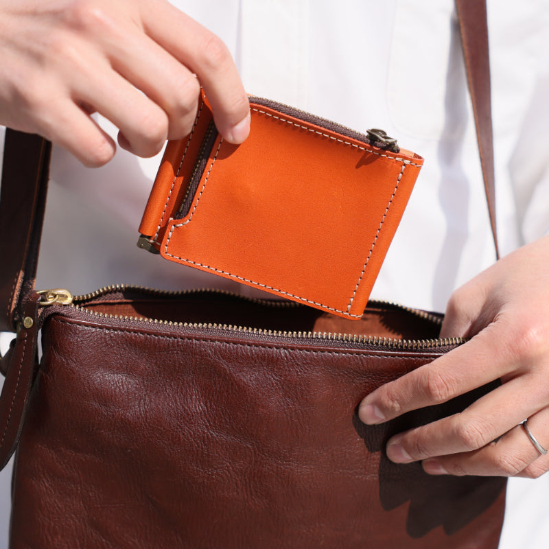 Level Up with this Genuine Leather Compact Wallet