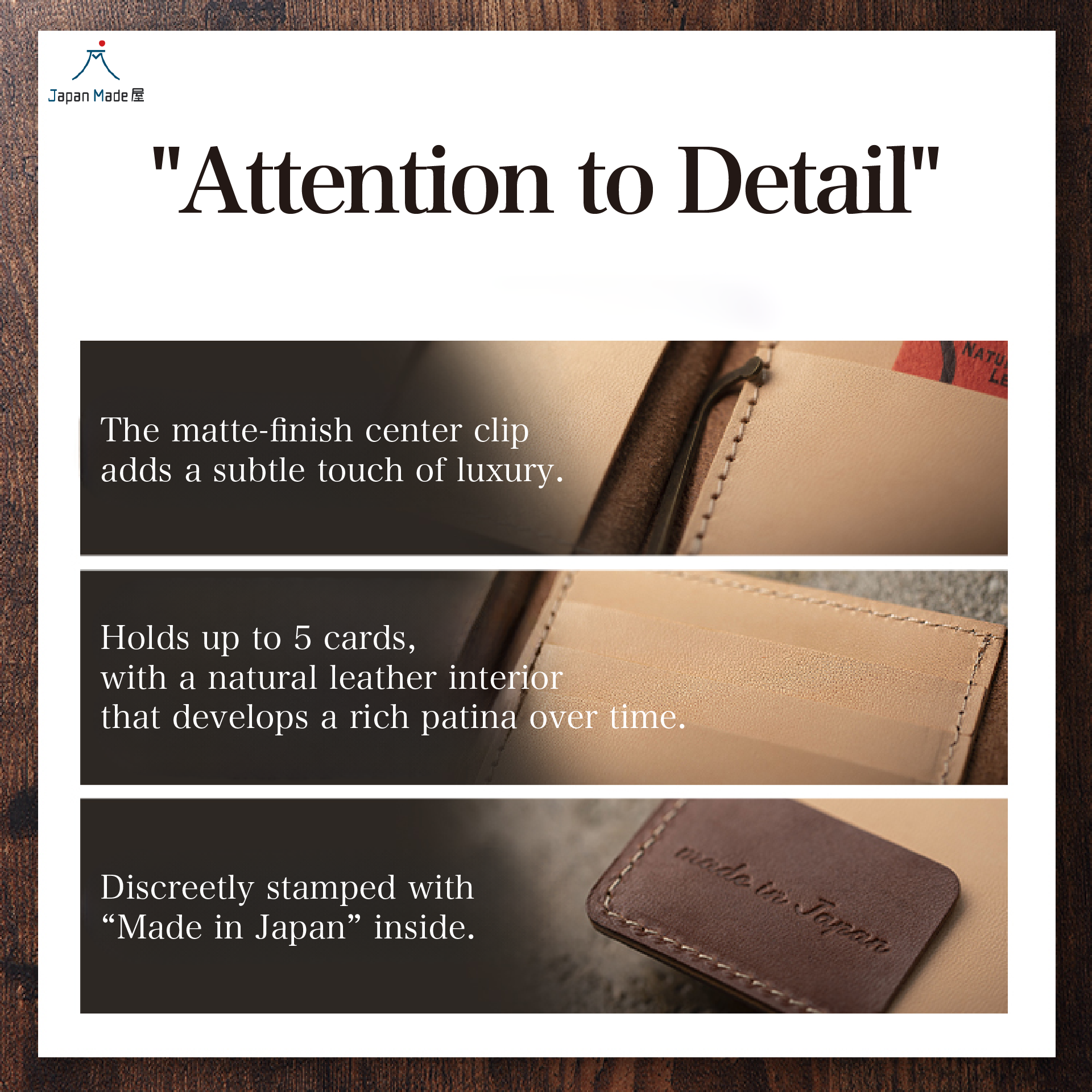 Level Up with this Genuine Leather Compact Wallet