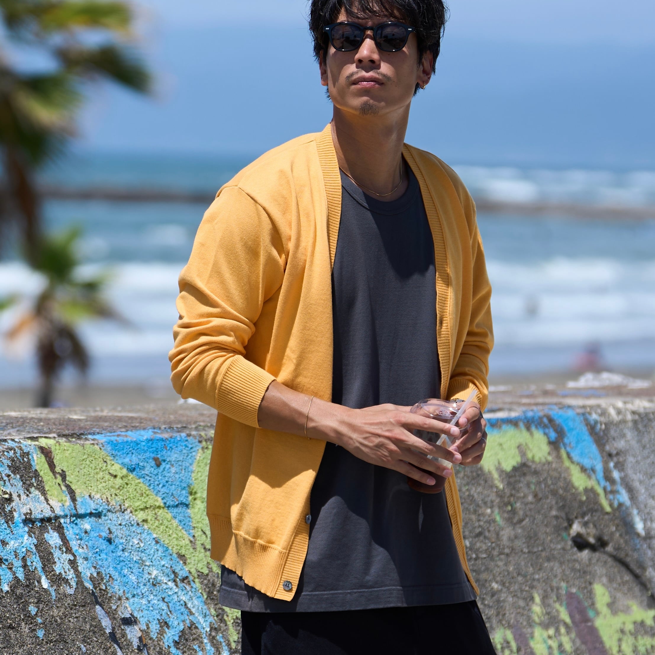 Effortlessly Elegant: Cashmere-Cotton Signature Cardigan