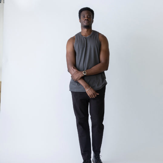 "Relaxed" Tank Top for a Comfortable, Loose Fit