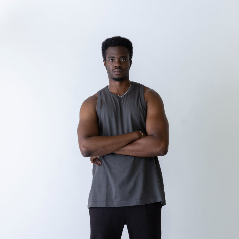 "Relaxed" Tank Top for a Comfortable, Loose Fit