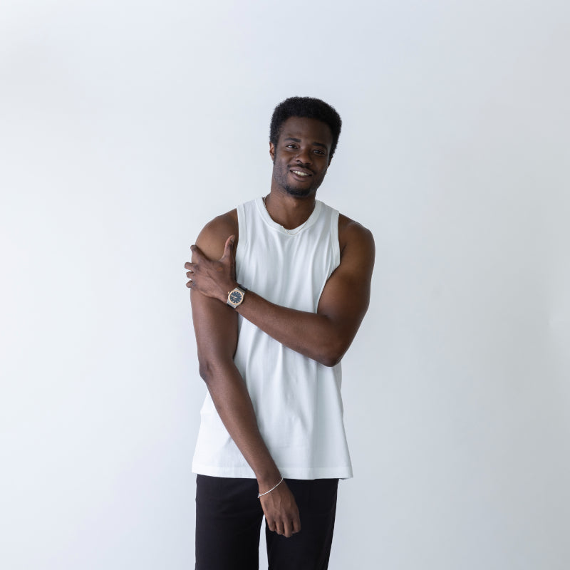 "Relaxed" Tank Top for a Comfortable, Loose Fit