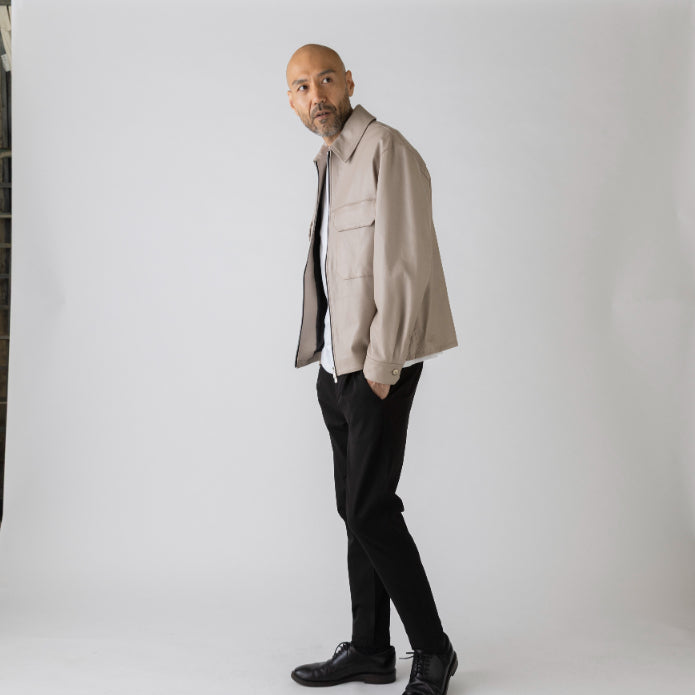 "Spanish Merino Sheep JKT" That Looks Great Worn Solo or Layered