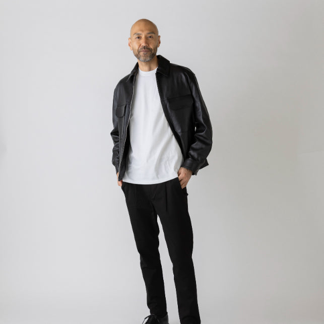 "Spanish Merino Sheep JKT" That Looks Great Worn Solo or Layered