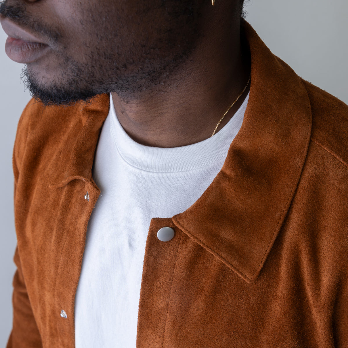 High-Quality "Suede" Jacket for Men Aged 30 and Over