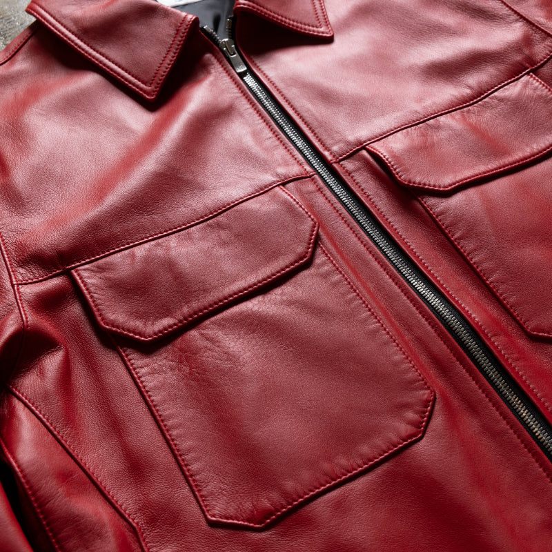 "Spanish Merino Sheep JKT" That Looks Great Worn Solo or Layered