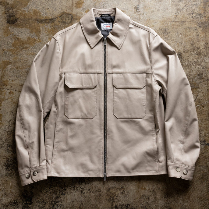 "Spanish Merino Sheep JKT" That Looks Great Worn Solo or Layered