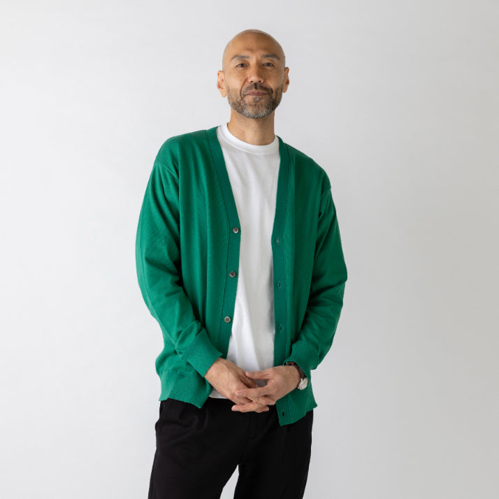 Effortlessly Elegant: Cashmere-Cotton Signature Cardigan