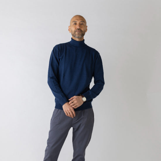 Italian-Sourced Turtleneck for Understated Elegance