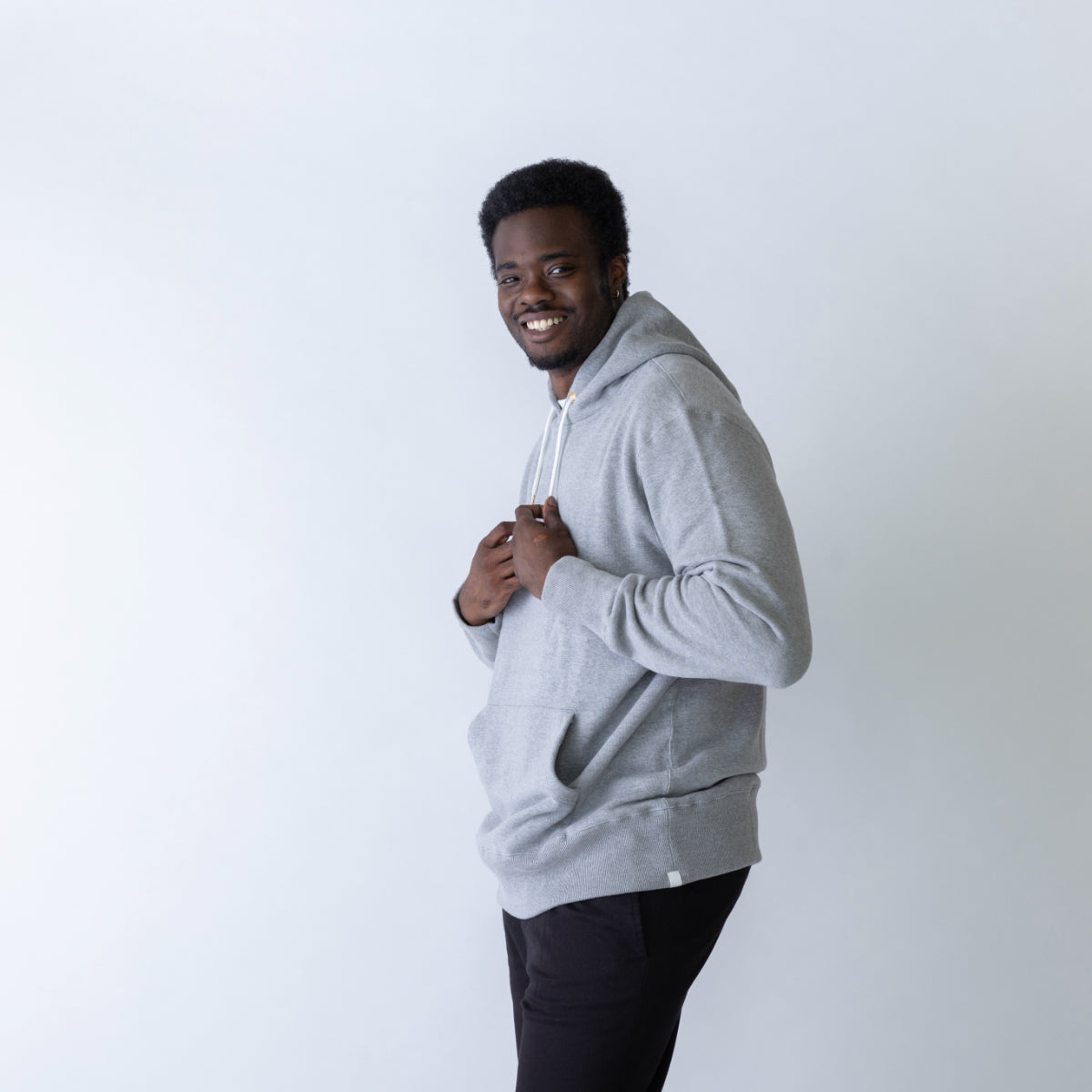 Perfectly Structured Premium Hoodie -Tsuri-ami Loopwheel Knit