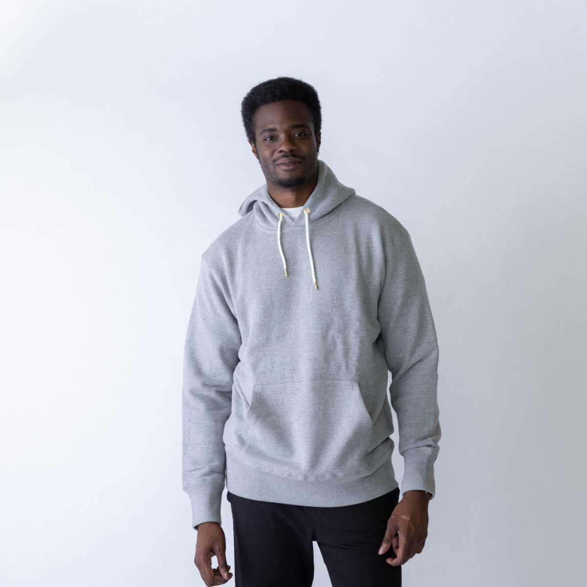 Perfectly Structured Premium Hoodie -Tsuri-ami Loopwheel Knit