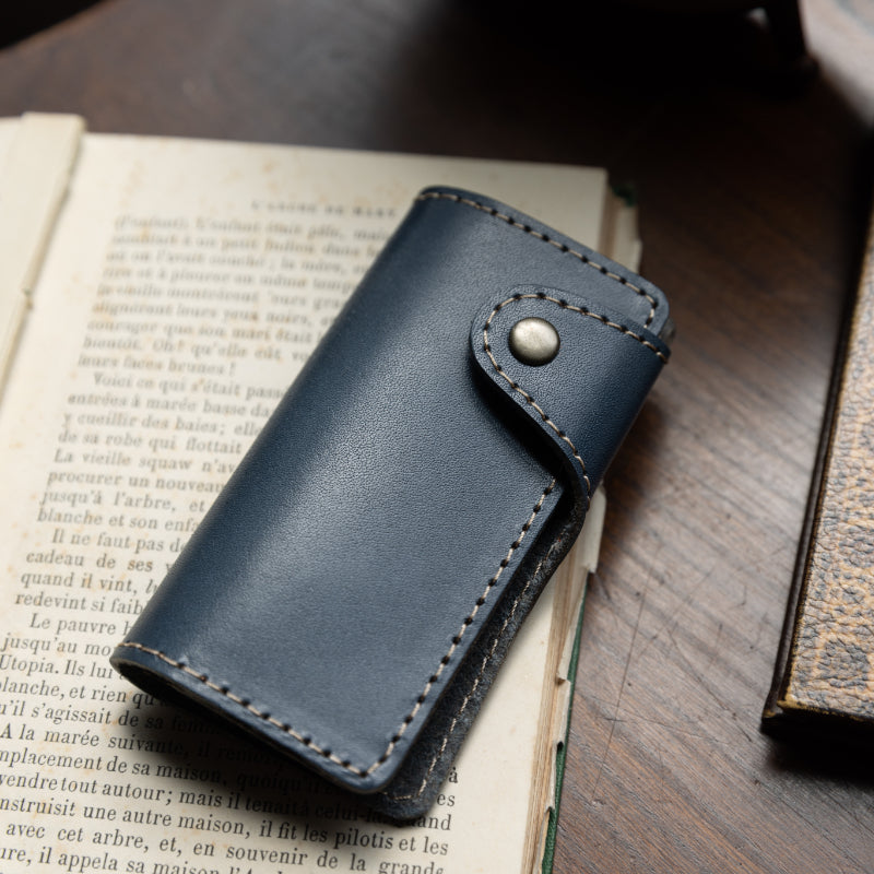 A Perfectly Palm Sized Genuine Leather Key Holder
