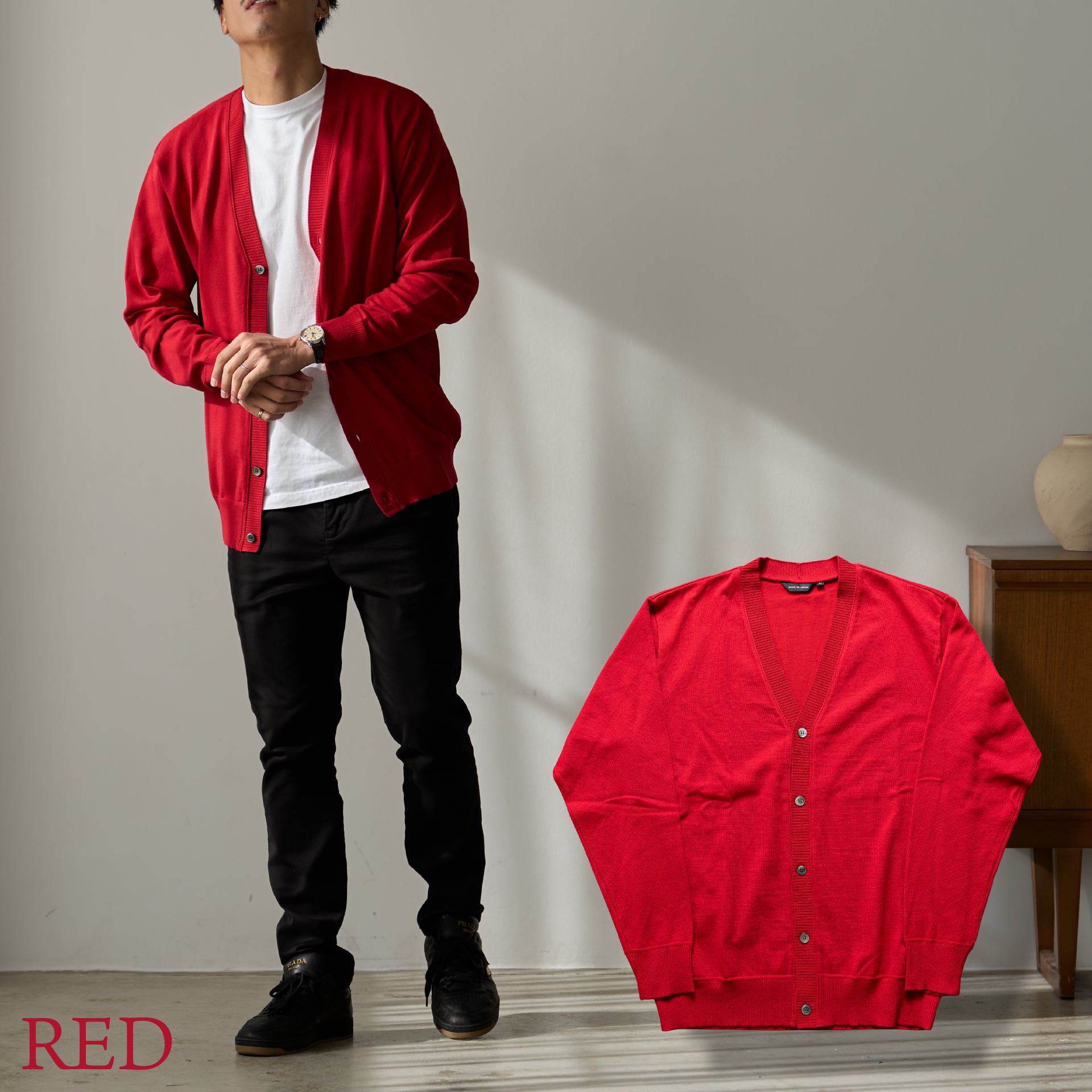 Effortlessly Elegant: Cashmere-Cotton Signature Cardigan