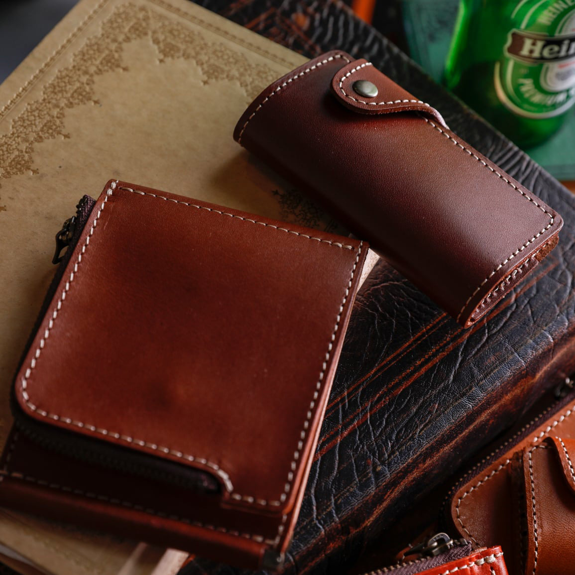 “Genuine leather key case” that fits comfortably in your hand (Tochigi Leather)