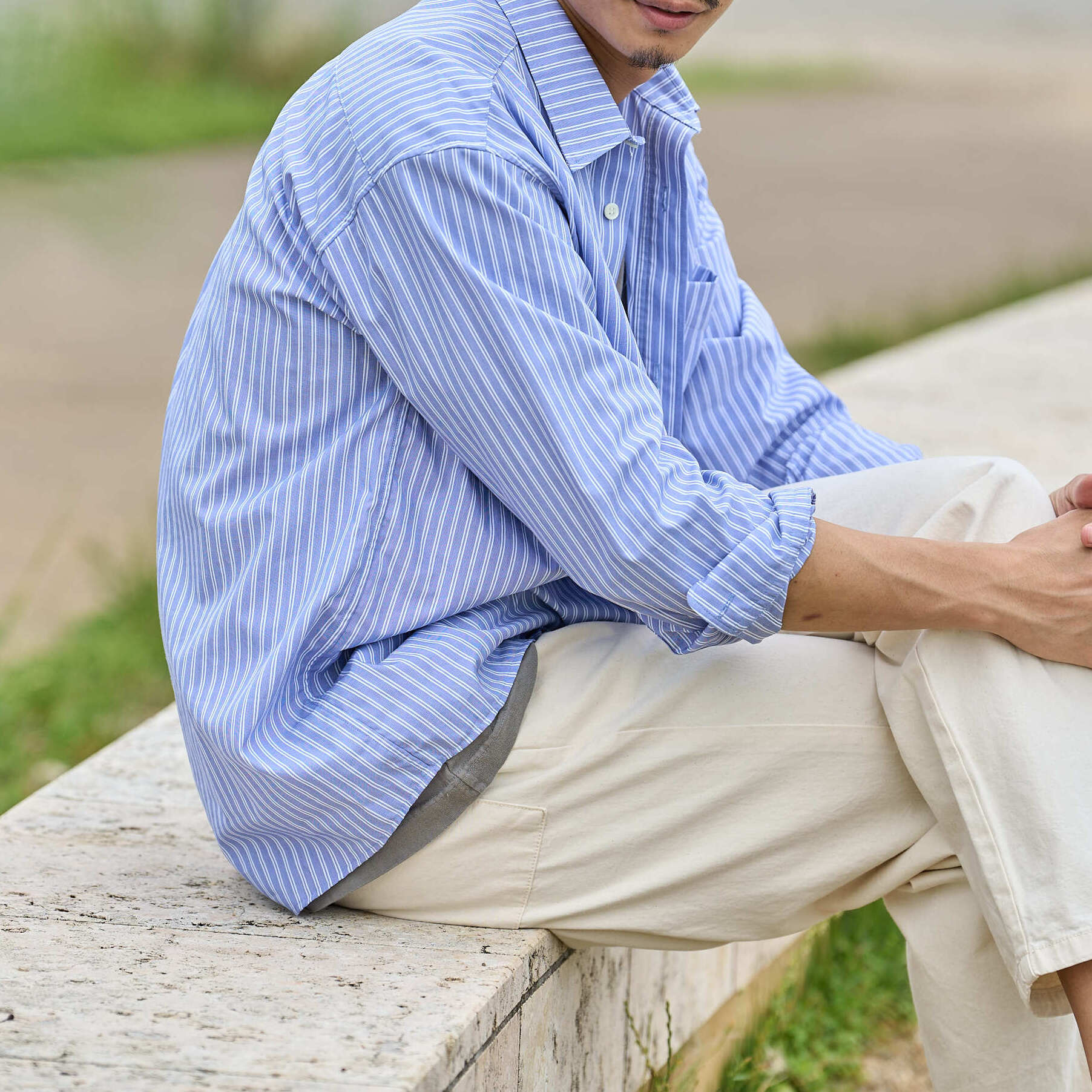 The Streamline Stripe Shirt: Sharp, Slimming Fit