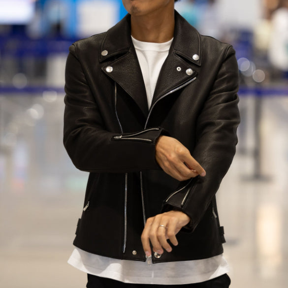 The "Double Leather JKT" — Full of Presence, a Lifelong Companion