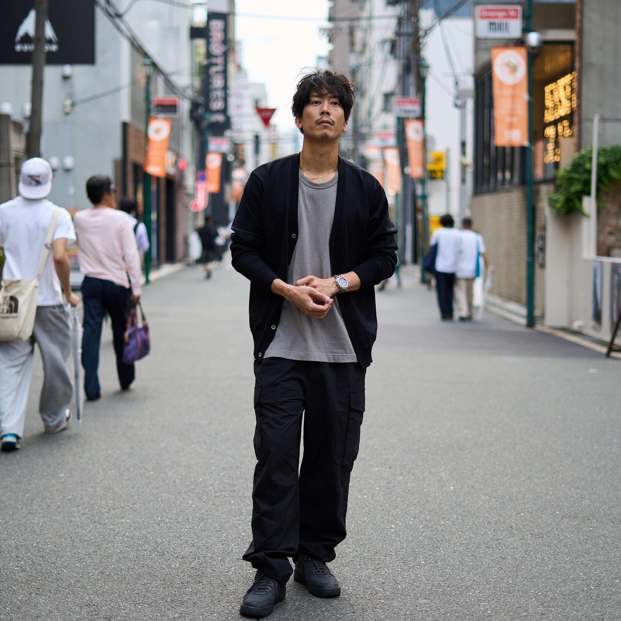 Effortlessly Elegant: Cashmere-Cotton Signature Cardigan