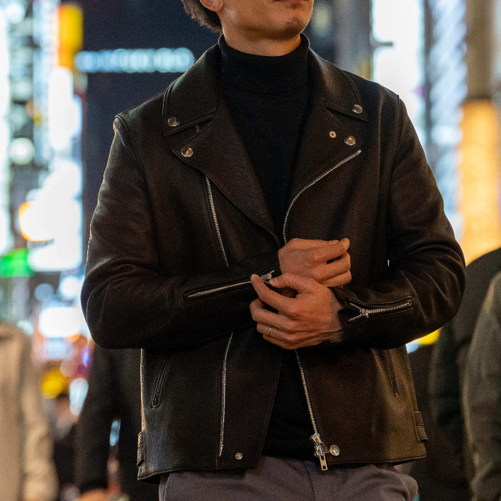 The "Double Leather JKT" — Full of Presence, a Lifelong Companion