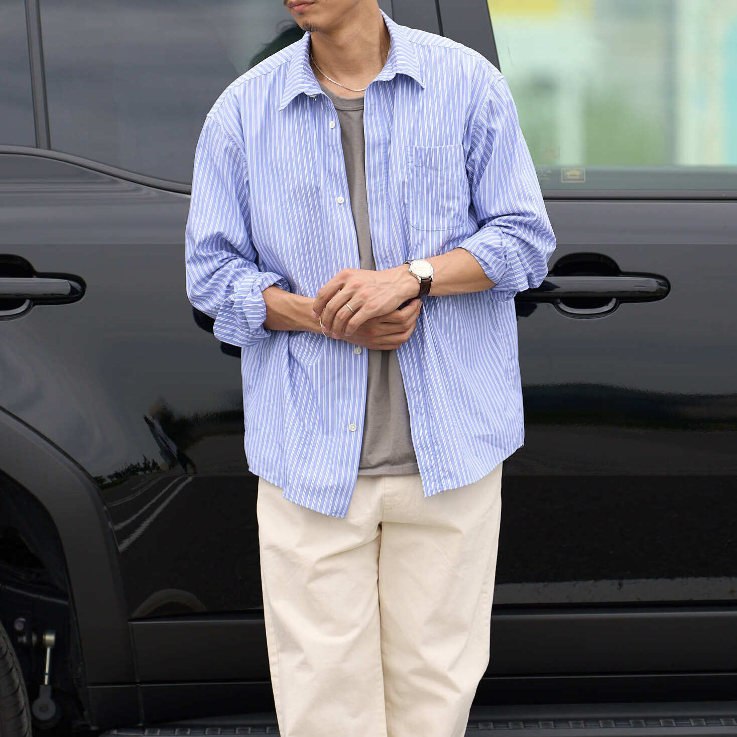 The Streamline Stripe Shirt: Sharp, Slimming Fit