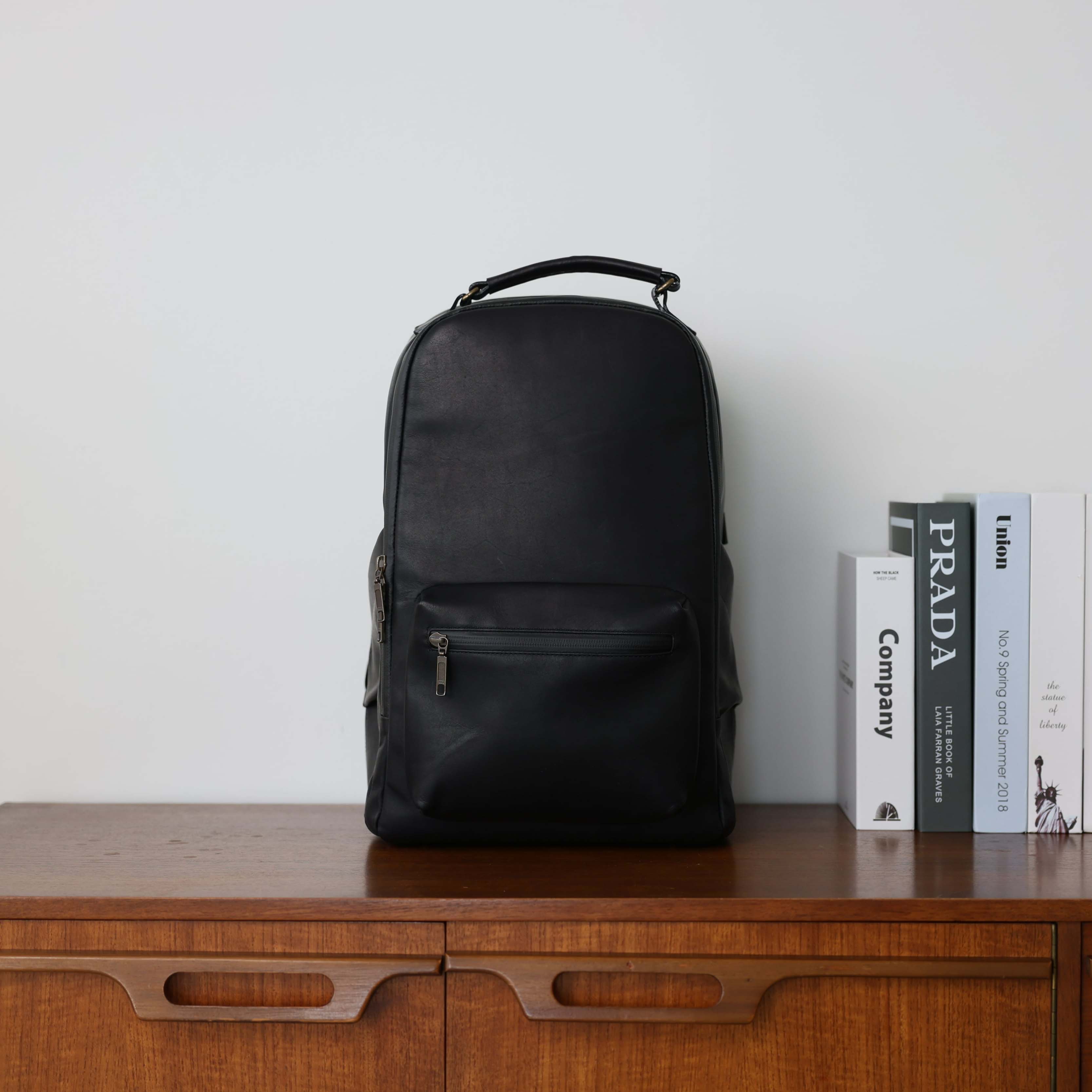 Elegant “waterproof leather backpack” for people over 30