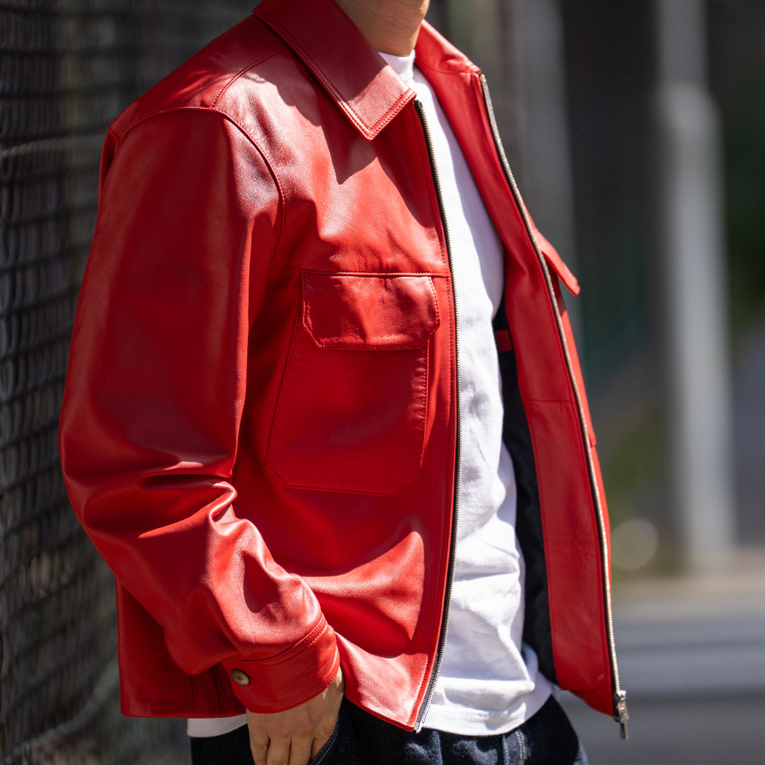 "Spanish Merino Sheep JKT" That Looks Great Worn Solo or Layered