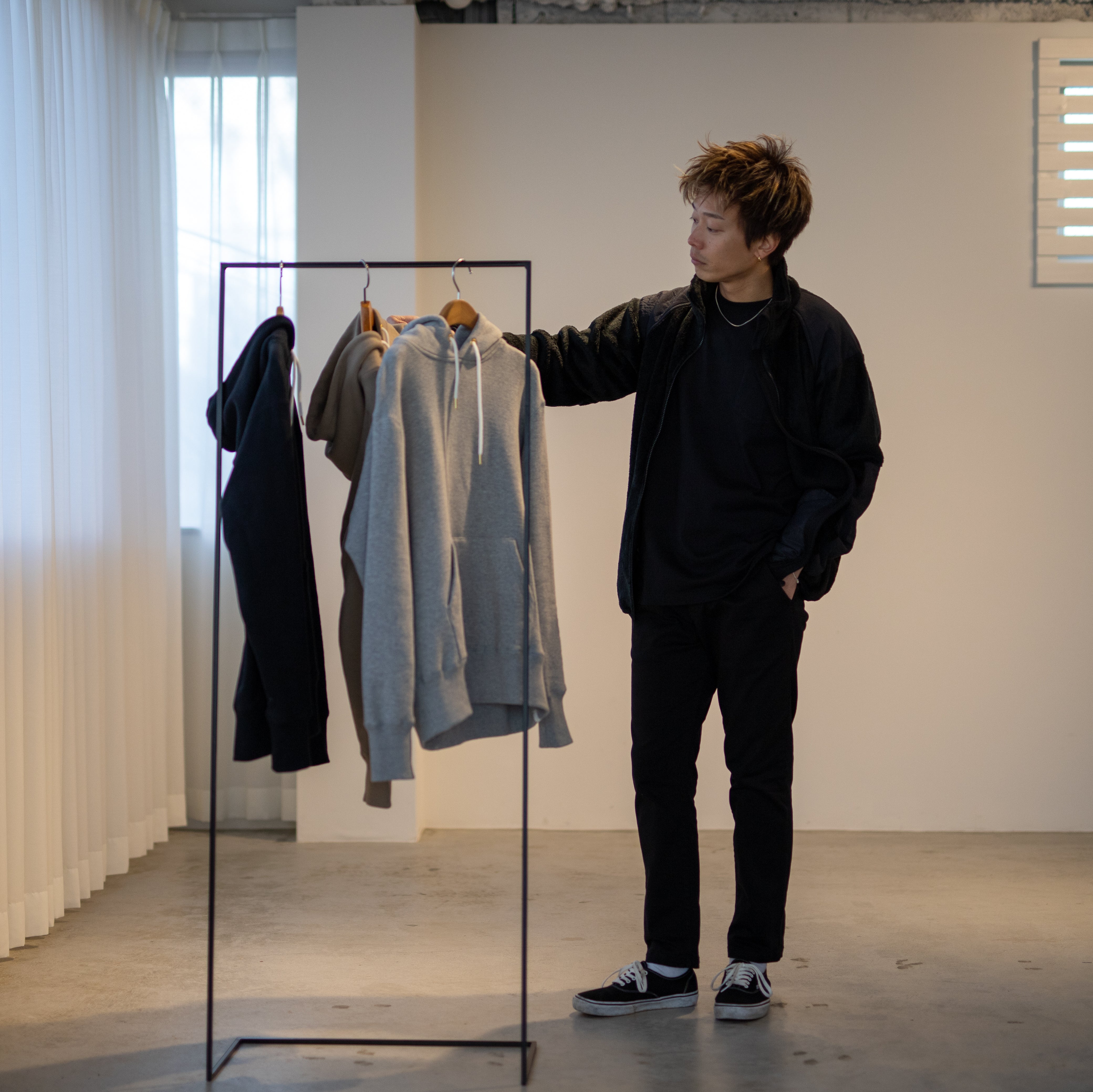 Perfectly Structured Premium Hoodie -Tsuri-ami Loopwheel Knit