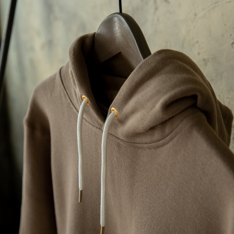 Perfectly Structured Premium Hoodie -Tsuri-ami Loopwheel Knit