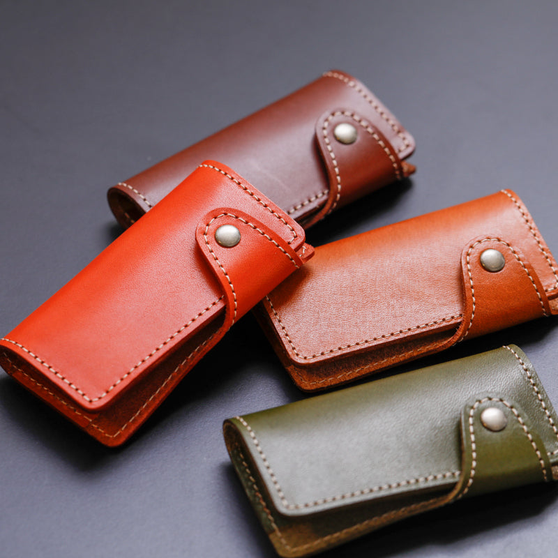 A Perfectly Palm Sized Genuine Leather Key Holder