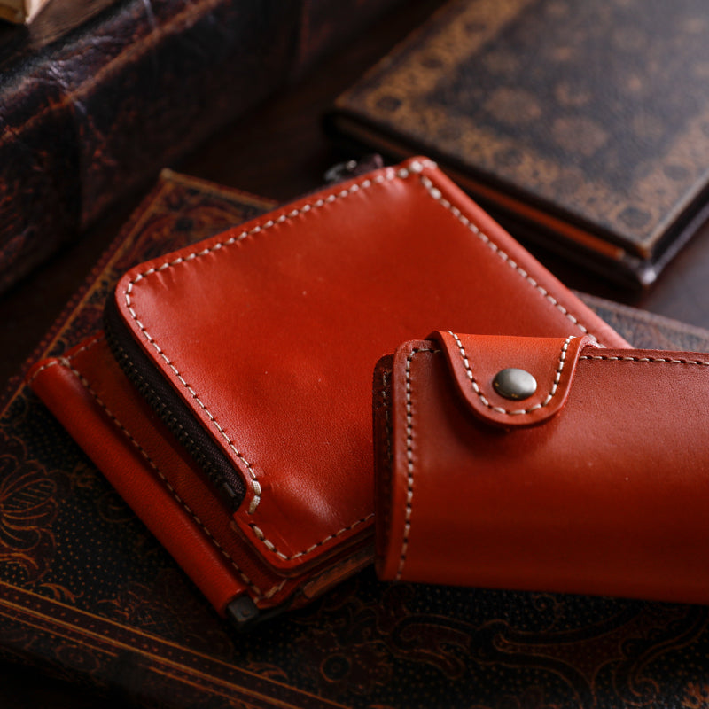 Level Up with this Genuine Leather Compact Wallet