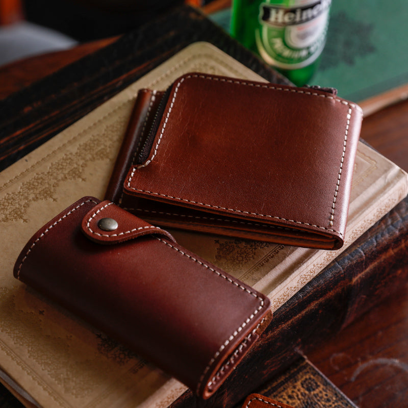 Level Up with this Genuine Leather Compact Wallet