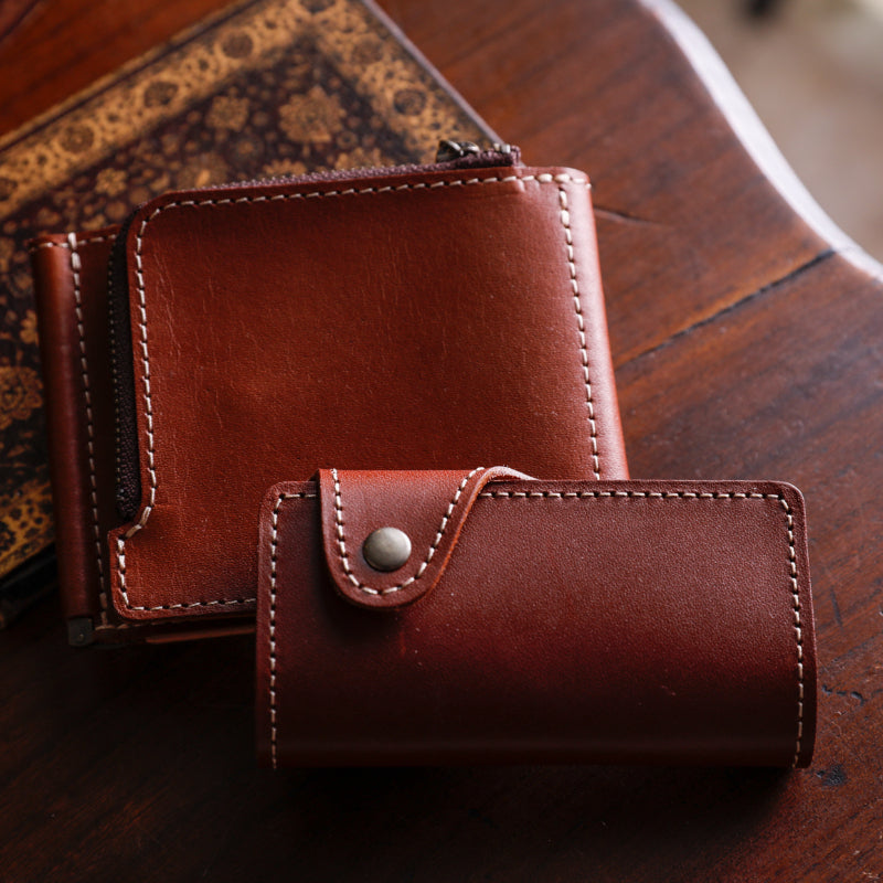 A Perfectly Palm Sized Genuine Leather Key Holder