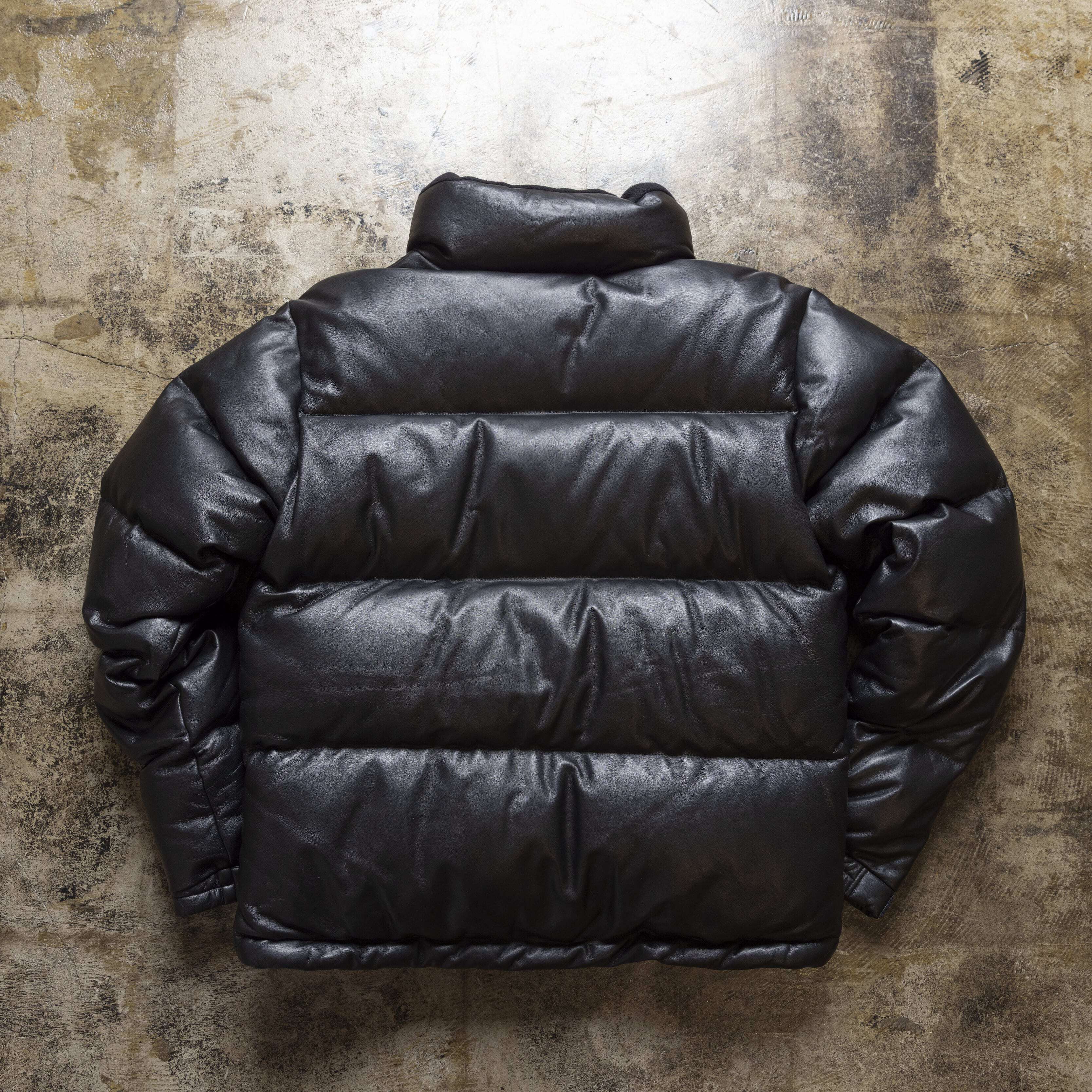 Luxury "Leather Down Jacket" Featuring European Leather and Down