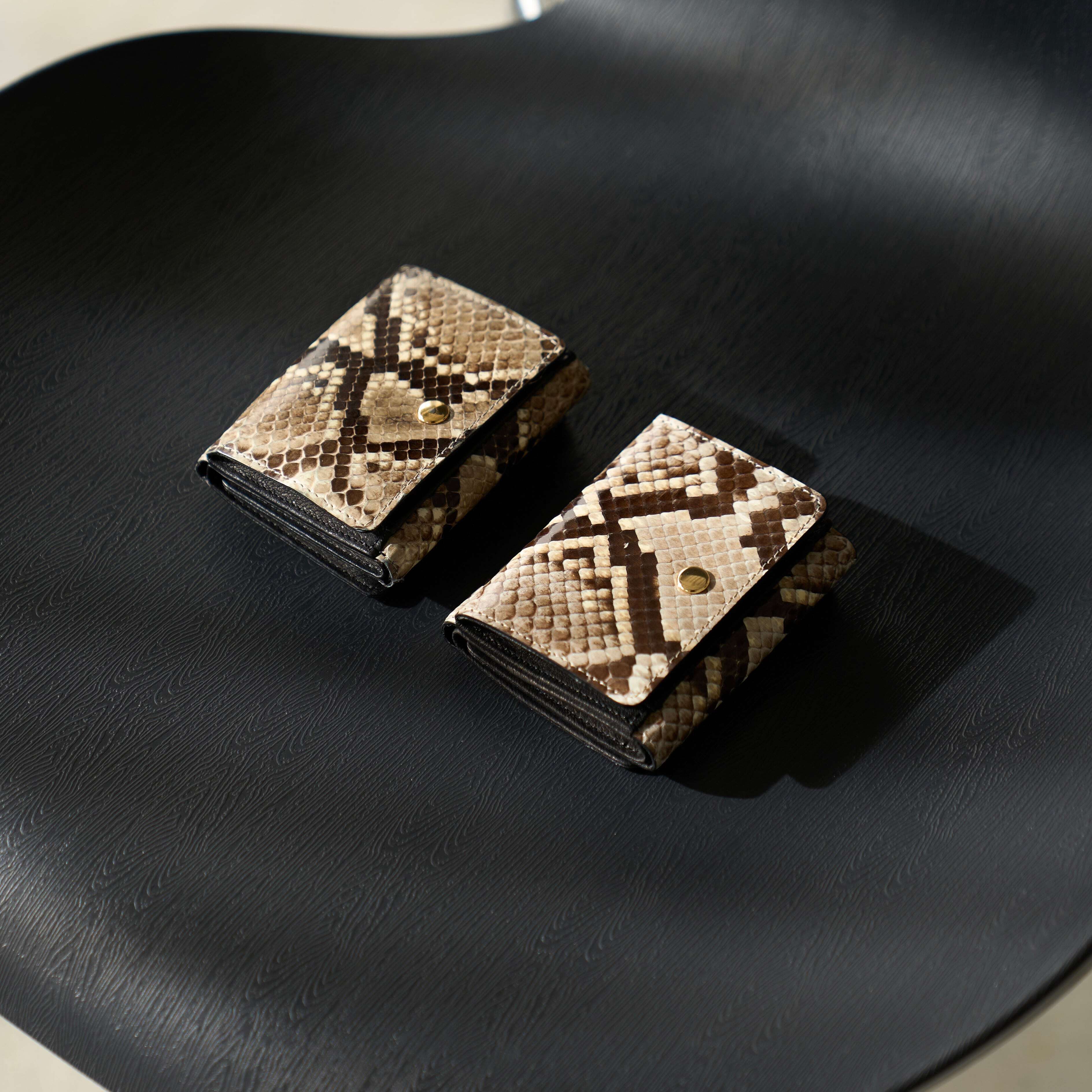 Special Edition Trifold Wallet: Python Leather