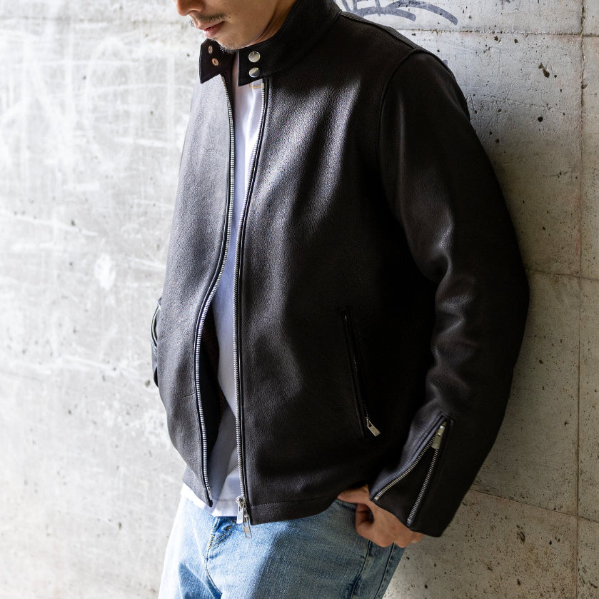 The Absolute Classic "Single Deerskin Leather Jacket," Made with the "Cashmere" of the Leather World